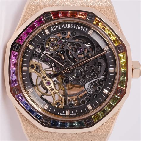 audemars piguet diamond rose gold|audemars piguet frosted rose gold.